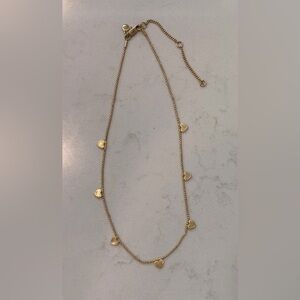 Madewell Gold Seashell Charm Necklace